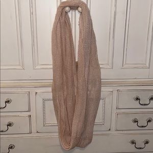 Pink Infinity Scarf